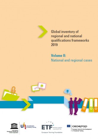 Global inventory of regional and national qualifications frameworks 2019, volume II: national and regional cases